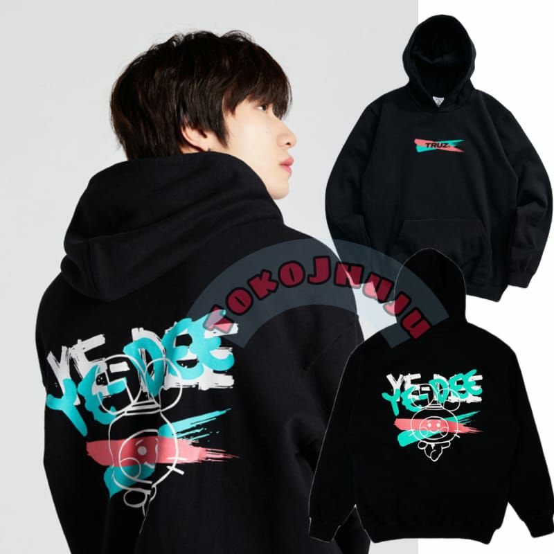 Jaket Hoodie Jumper Treasure Yedam YEDEE PRINT DTF sablon depan