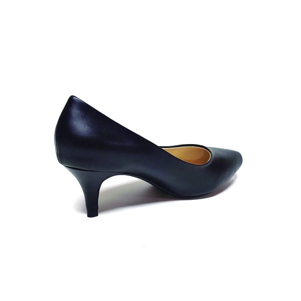 Workswell Sepatu Kerja Wanita Medium Heels 5cm Kode 396 Hitam Dove