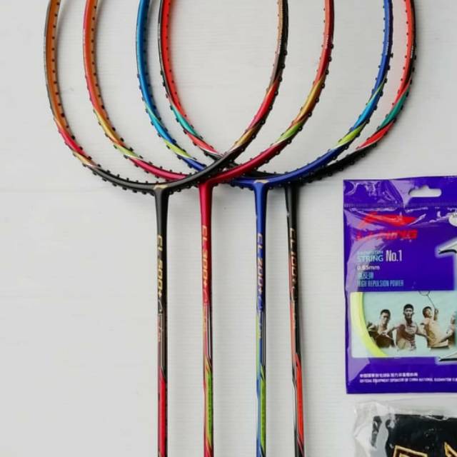 Cl/100+/200+/300+/500+/+/lining/raket/badminton/chen long/plus/100/200/300/500