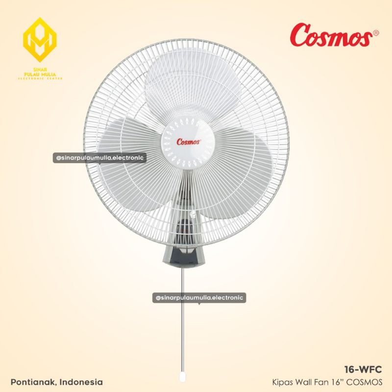Cosmos Kipas Angin Dinding Wall Fan 16 Inch 16" - 16-WFC / 16 WFC / 16WFC
