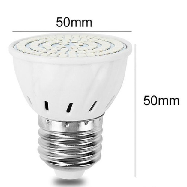 Grow Light 80 LED E27 Lamp Bulb For Plant Hydrophonic Full Spectrum