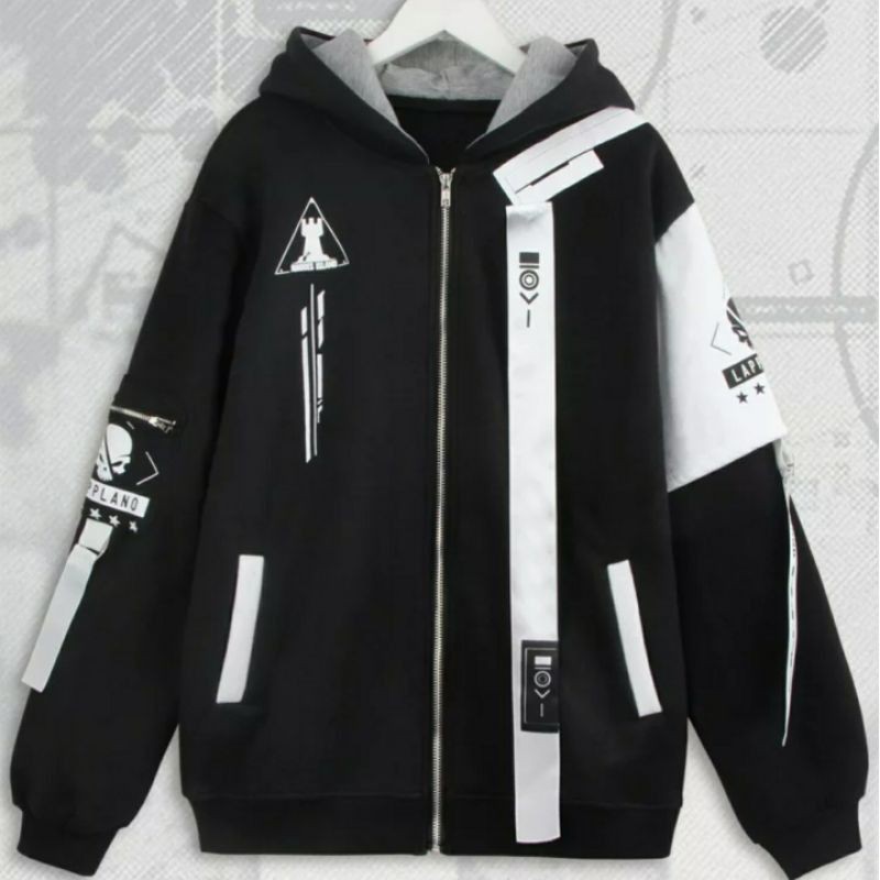 Jaket Jepang/Anime - Lappland Arknights Jacket