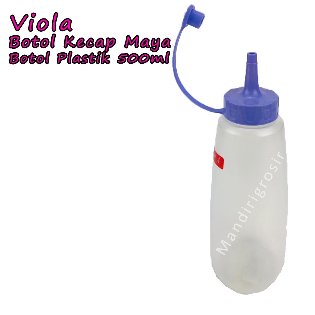 Botol Kecap Maya *Viola * Botol Plastik * 500ml