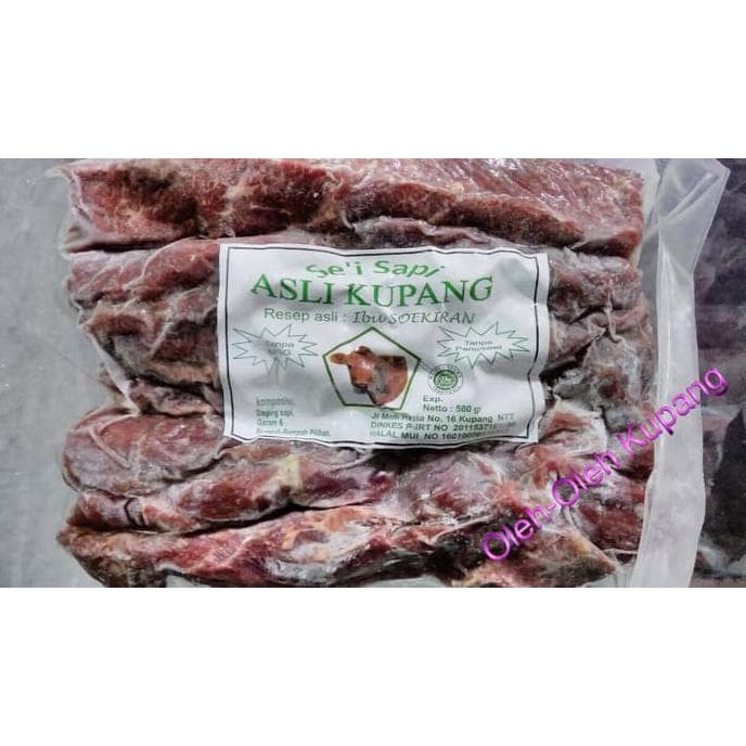 

paling berkualitas dan terlaris Sei Sapi / Sapi Asap Asli Kupang (NTT) - BARU