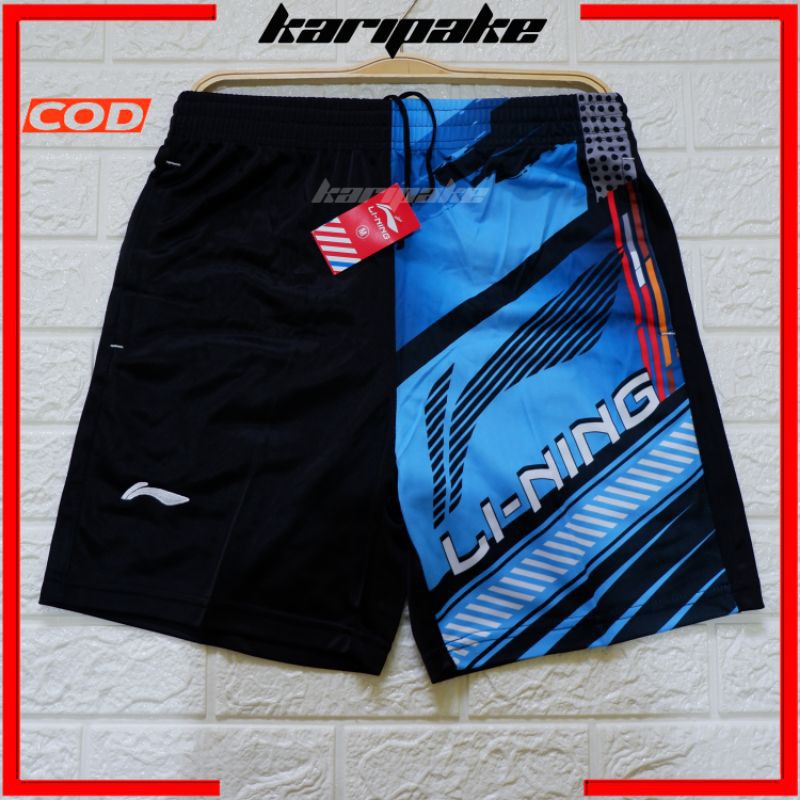 Celana Olahraga badminton bulutangkis Printing lining