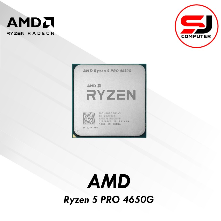 PROCESSOR AMD Ryzen 5 PRO 4650G TRAY NEW PRODUCT