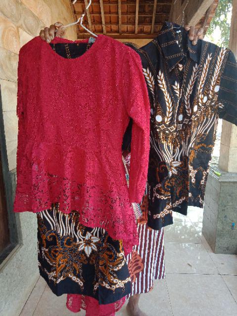Tasyananu_batik Couple Brokat Pinguin / Krida Couple/ Amelia Couple