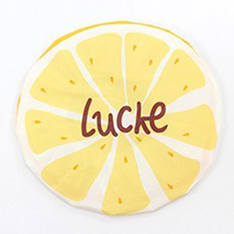 Shower cap fruit lucu cute topi keramas buah strawberry lemon kiwi penutup