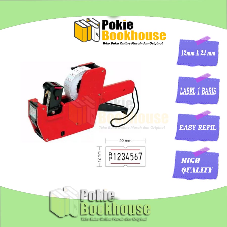 

Alat Pasang Cetak Harga Dispenser Label Joyko MX5500M - V-TEC VT-7500