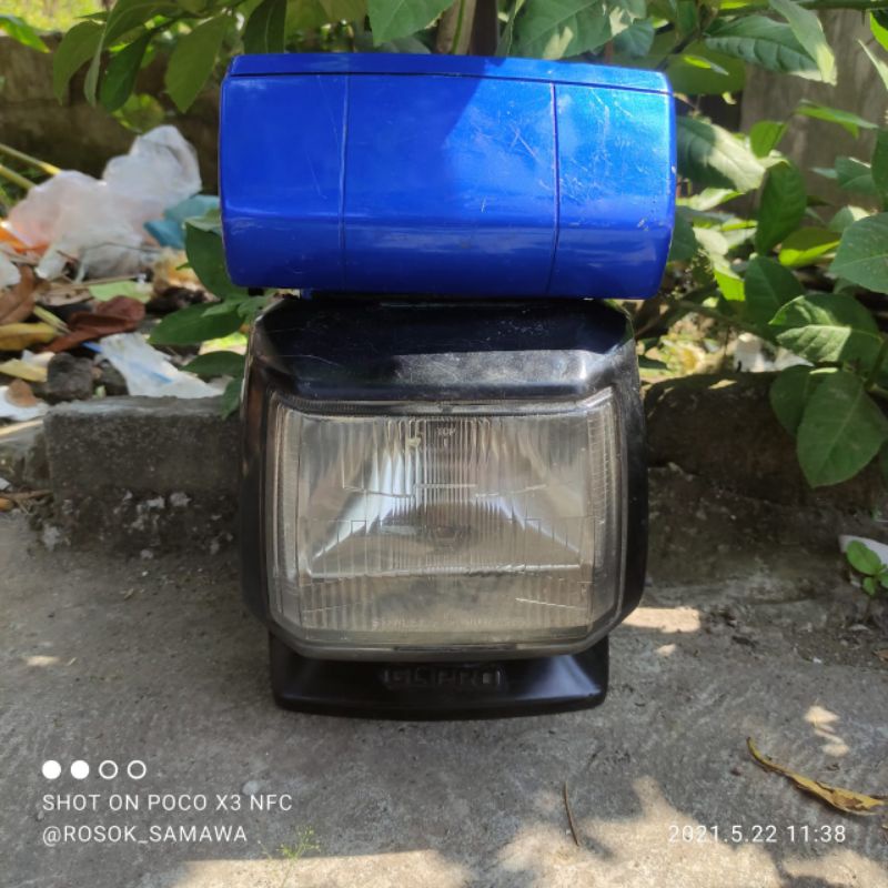 HEDLAMP/LAMPU DEPAN SET GL MAX PRO ORIGINAL COPOTAN
