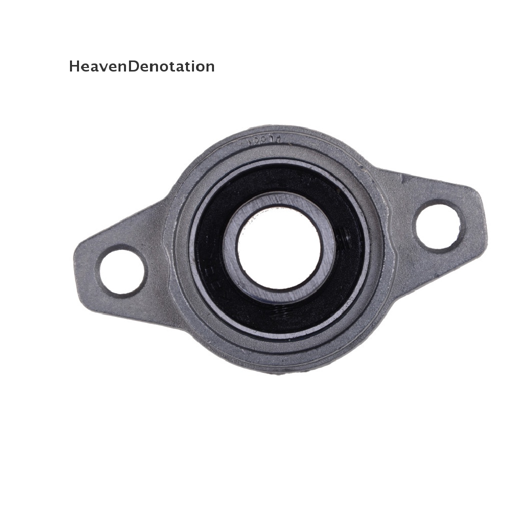 [HeavenDenotation] 2Pcs 12mm Bore Diameter KFL001 Pillow Block Bearing Flange Rhombic Bearings