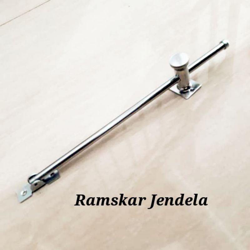 Ramskar Jendela stainless - Cantolan jendela rumah - Penahan jendela 25cm