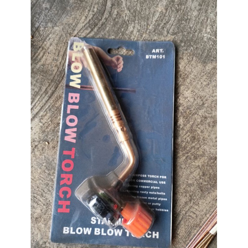 Gas Torch Manual Las Portabel BTM101