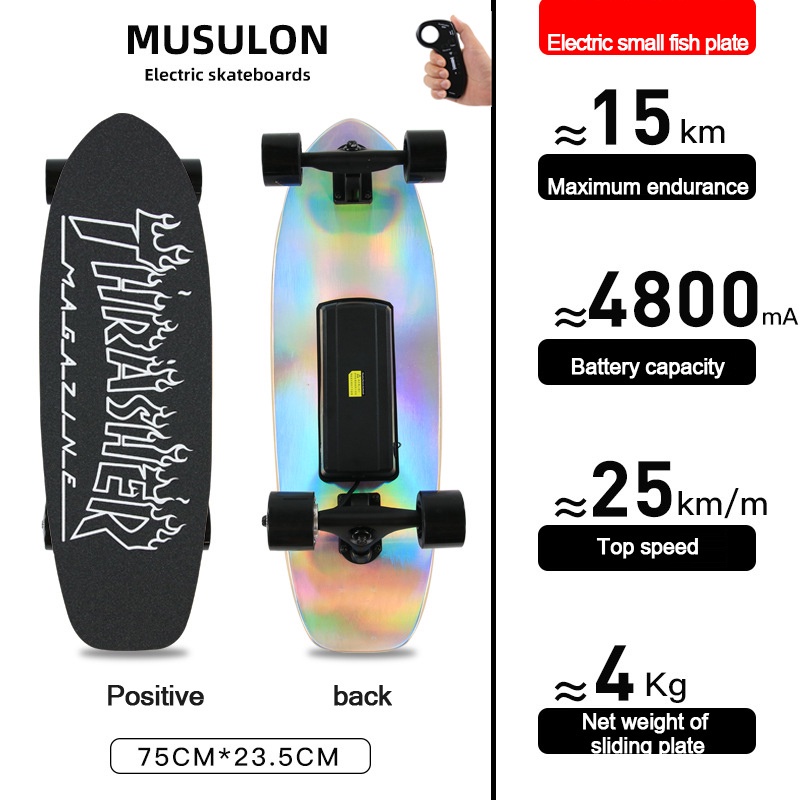 Sikat Elektrik Untuk Papan Seluncur / Skateboard