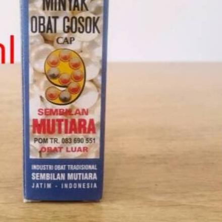 ☃ Minyak Gosok 9 Mutiara 50ml ☛