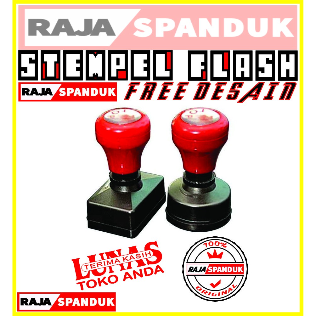 Stempel otomatis Stempel flash stempel logo Stemple Lunas Stemple flash