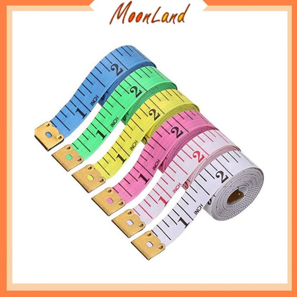 MoonLand 329  COD Meteran Gulung Penjahit Mini 1.5 Meter Warna Random Murah Produk Import