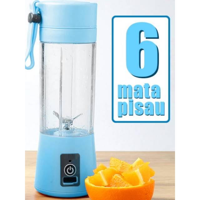 Portable Blender 6 Mata Pisau