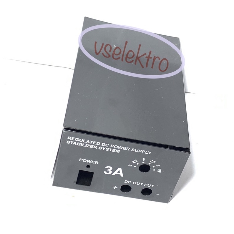 BOX ADAPTOR 3 AMPER AMPERE AMP PLAT BESI