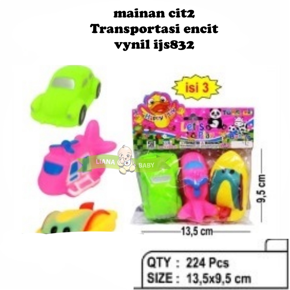 MAI596 MAINAN CIT2 TRANSPORTASI ENCIT VYNIL IJS832
