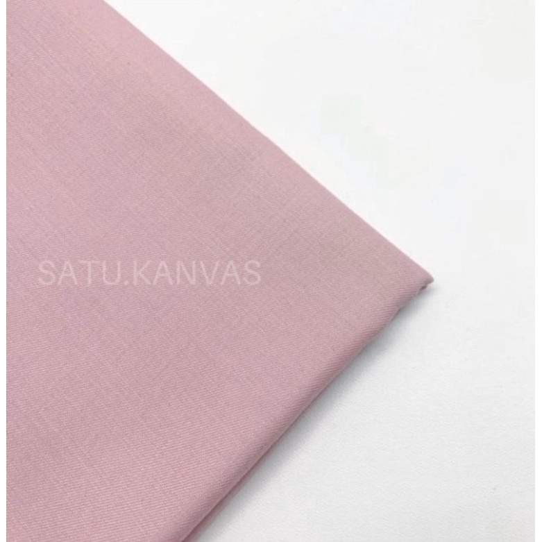 Kain TOYOBO murah royal mix ( 20 warna )-DUSTY PINK MUDA