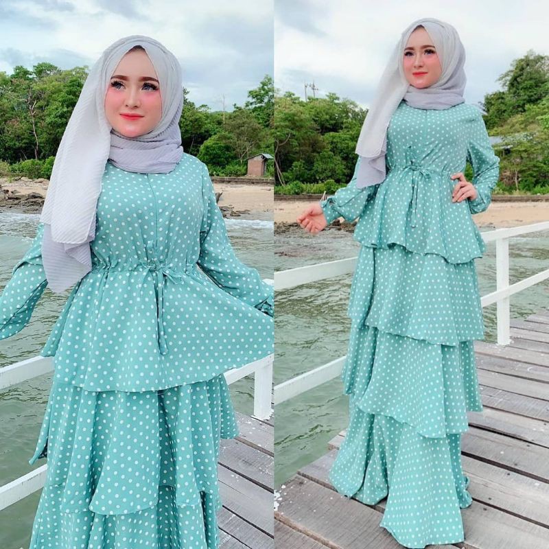 DRESS POLKADOT BY SHELLASAUKIA