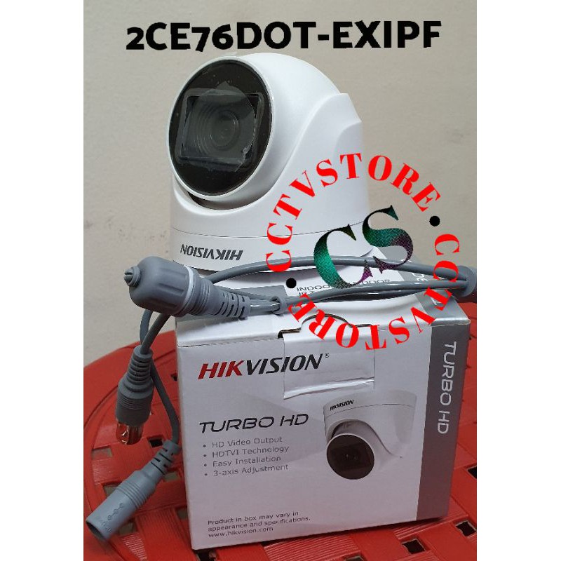 CCTV INDOOR HIKVISION TYPE 2CE76DOT-EXIPF CCTV INDOOR 2MP HIKVISION