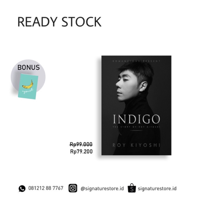 INDIGO - ROY KIYOSHI