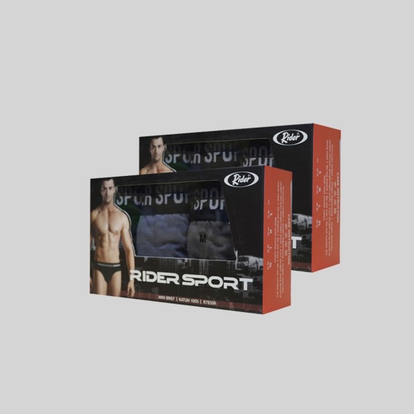 Celana Dalam Pria Rider Sport Brief Pria R785B Multiwarna Box 3 in 1