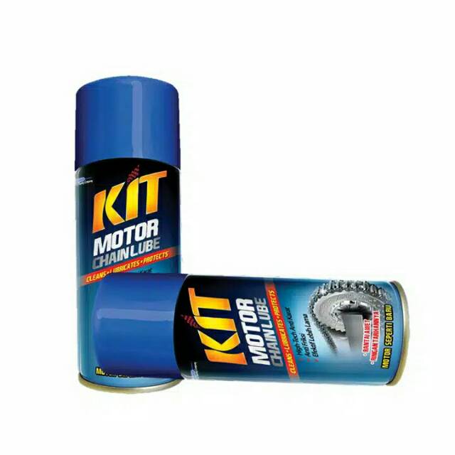 KIT Motor Chain Lube Aerosol 110 Ml (Pelumas Rantai Motor/Sepeda) Chainlube Oli Rantai