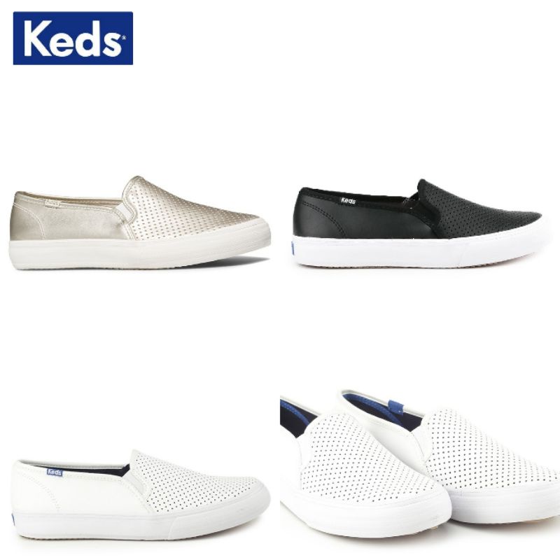 keds double decker white leather