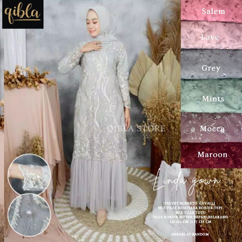Linda Gown By Qibla