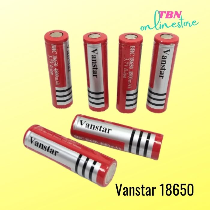 Baterai Ultra Fire merek Vanstar Batrai 18650 Charge Murah