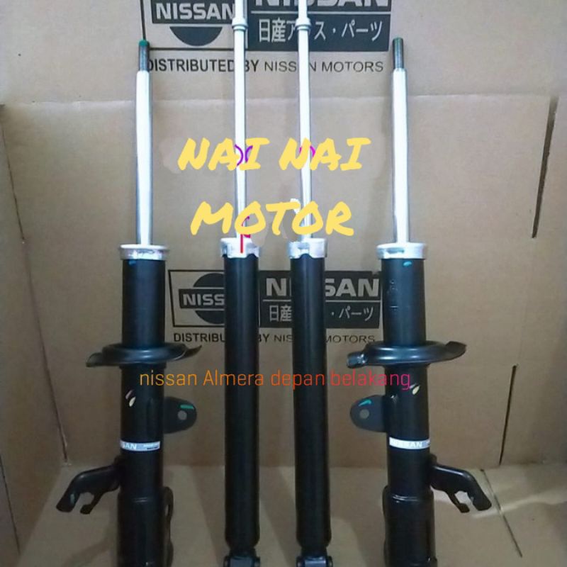 Shockbreaker nissan almera depan belakang original
