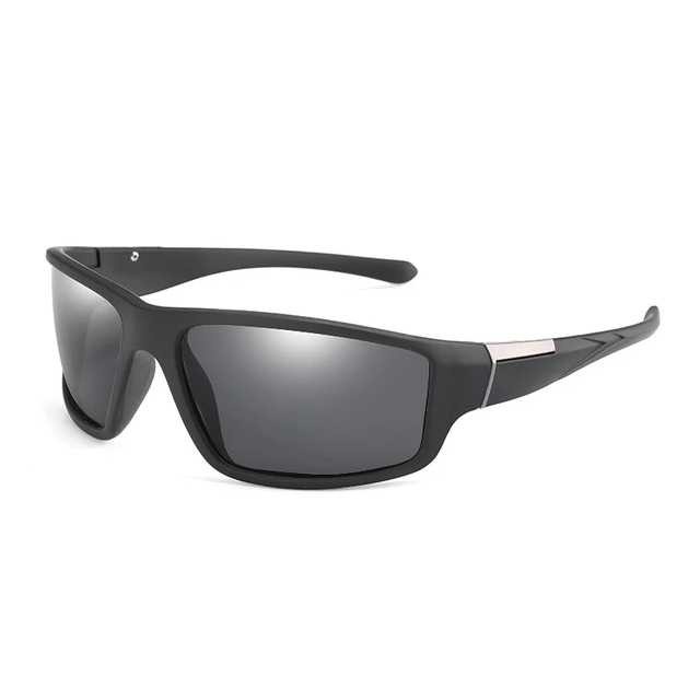 Kacamata Fashion Polarized Sunglasses - Black#1