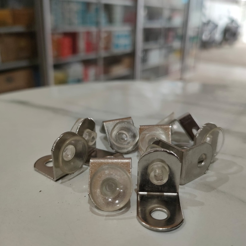 Ambalan Kop Kaca MA L SS per 10pcs | ambalan dinding kaca