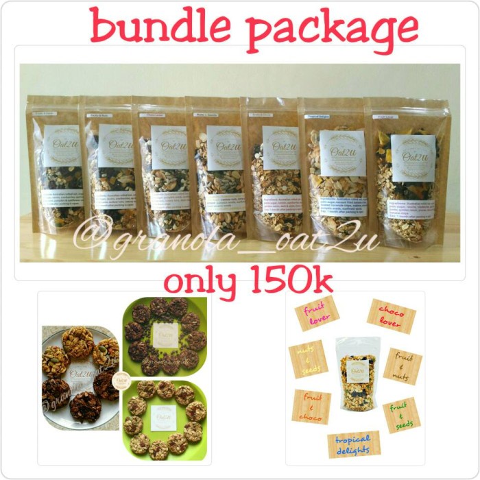 

Jual Granola Paket Hemat - Palm Sugar Oat