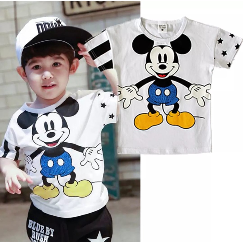 SETELAN ANAK USIA 1-5 TAHUN MOTIF MICKEY