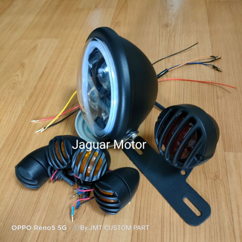 Paket Lampu Custom Japstyle Daymaker Pesek