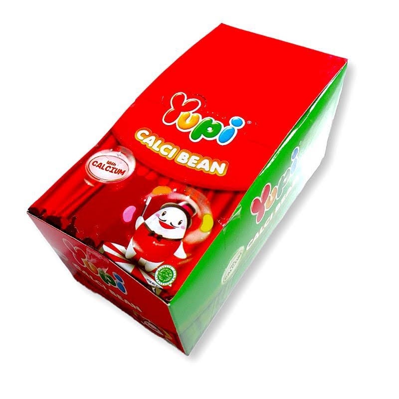 

Permen Gummy Yupi Calci Bean (1 pack 12 pcs)