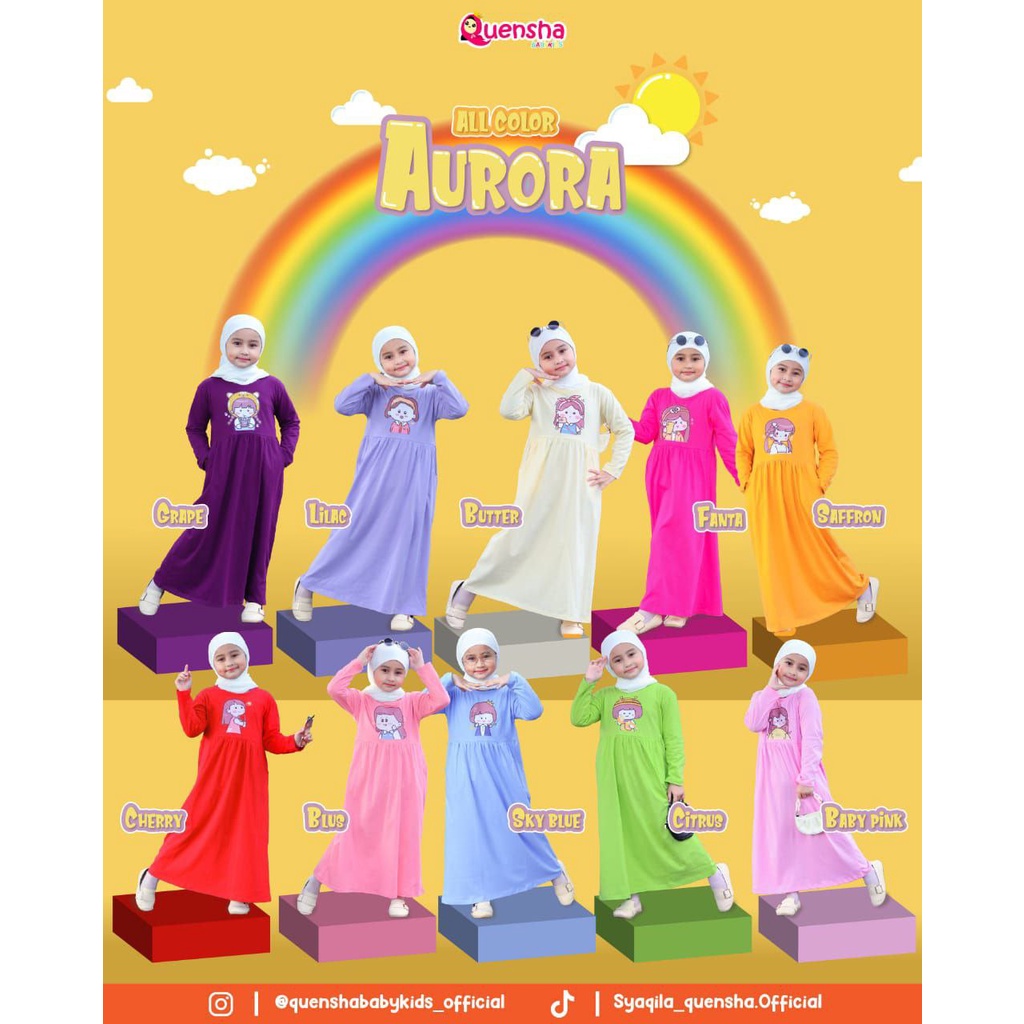 Dress Kids AURORA original by QUENSHA