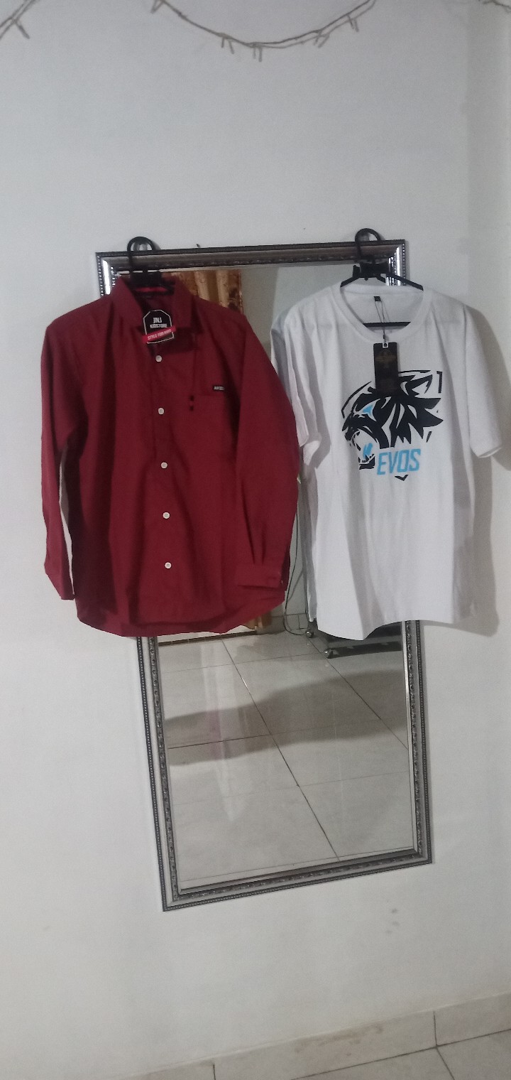 Jnjkids Store Kemeja Panjang Anak Polos