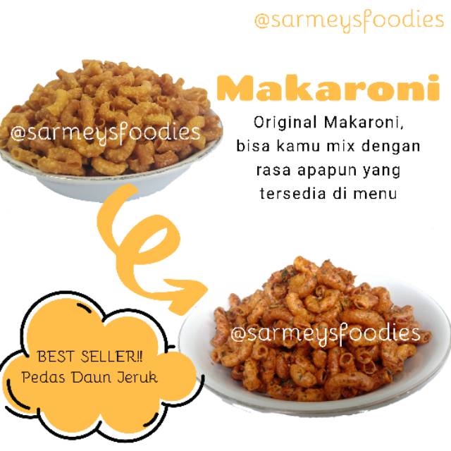 

Makaroni (500g) C'KiKi Kuliner | Makaroni Mini Bantet Renyah