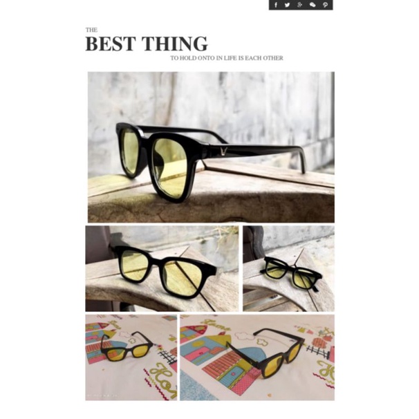 kacamata vincent yellow