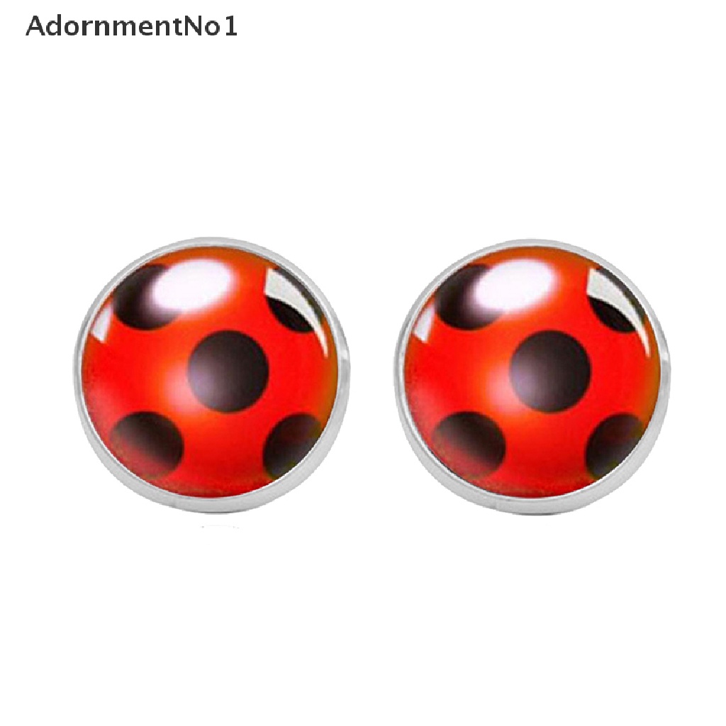 (AdornmentNo1) Anting Tusuk Gantung Wanita Desain Ladybug Lucu Untuk Pesta / Hadiah