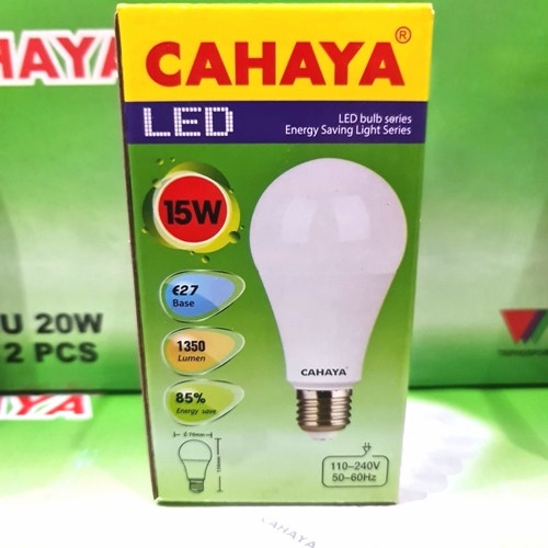 lampu led cahaya 15 watt putih