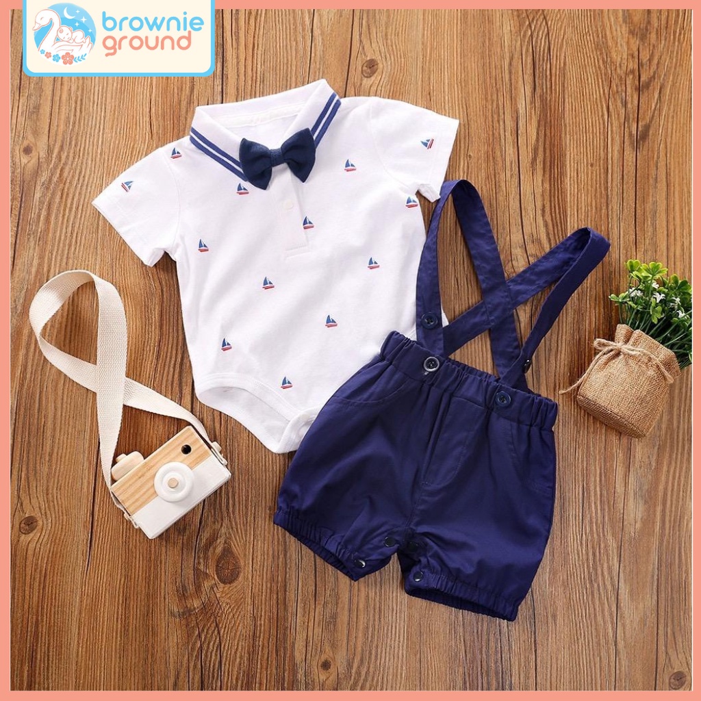 JUMPER PENDEK BAYI LAKI-LAKI 0-1 TAHUN / BAJU BAYI / JUMPER PENDEK MOTIF KAPAL / JUMPER NAVY BA-632