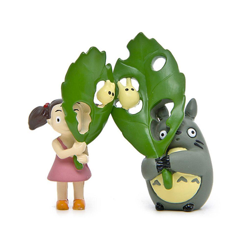 Agustin My Neighbor Totoro Hadiah Ulang Tahun Mainan Anak Garden Anime Hayao Miyazaki Model Toys Ghibli Totoros