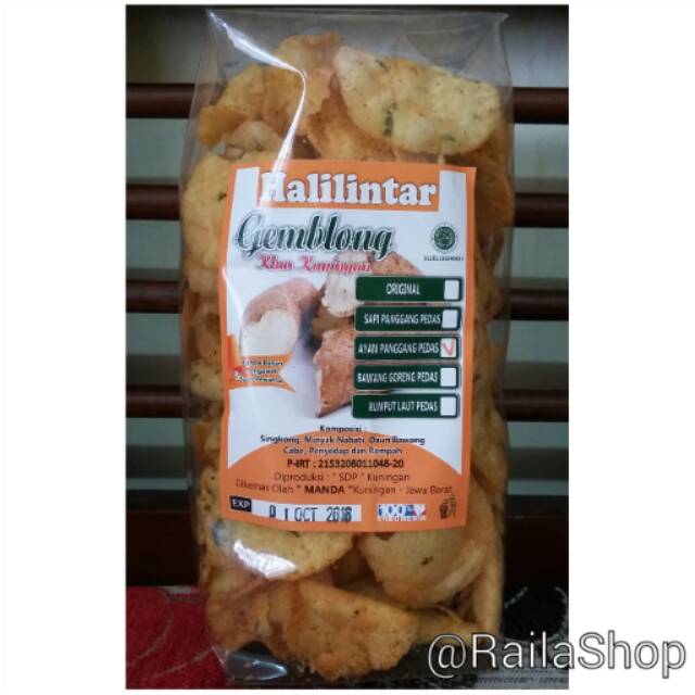 

Kripik Gemblong Khas Kuningan Weenaak Aneka Rasa