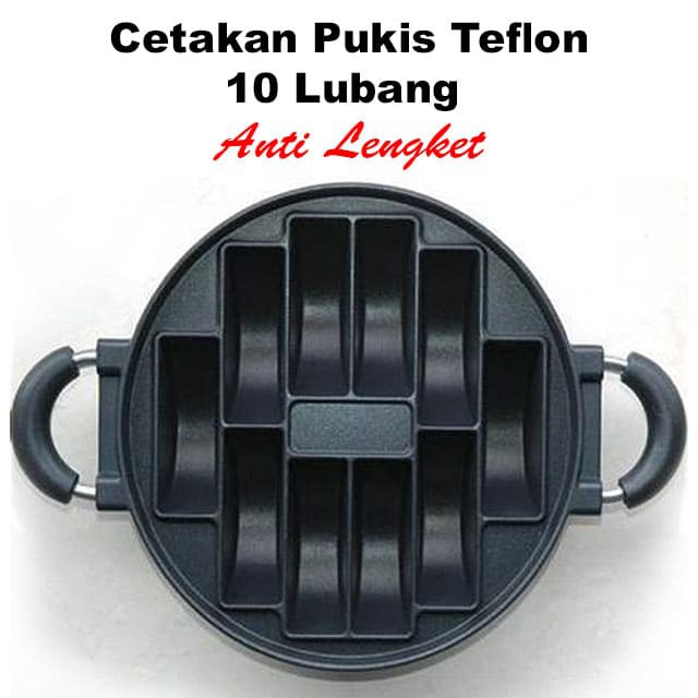 Pukis 10 Lubang  Happy call Cetakan Happy call Kue Pukis/Kue Pancong Cetakan Kue Loyang Kue